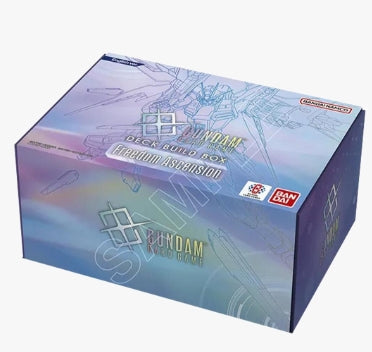 Gundam Card Game Freedom Ascension Deck Build Box trading card collection