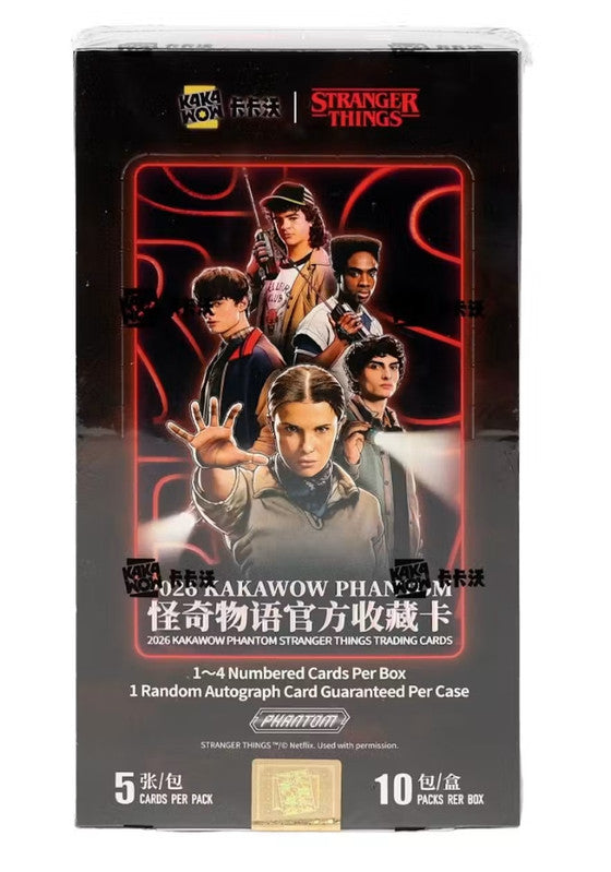 2026 Kakawow Phantom Stranger Things Hobby Box (SALE)