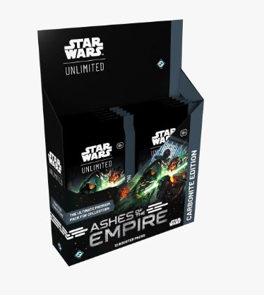 Star Wars Unlimited TCG: Ashes of Empire Carbonite Booster Box (SALE)