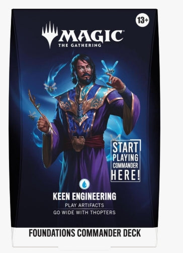 Magic The Gathering: Foundations Commander Deck (Keen Engineering) (PRE-ORDER)