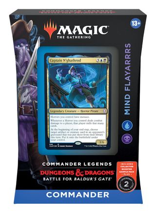 Magic the Gathering: Commander Legends - Battle for Baldur's Gate Mind Flayarrrs Commander Deck - CardVault Collections