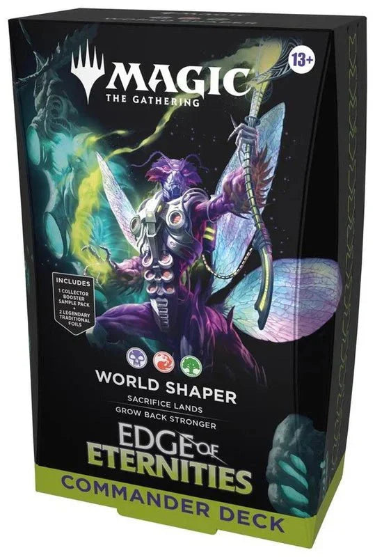 Magic The Gathering: Edge of Eternities Commander Deck (World Shaper) - CardVault Collections