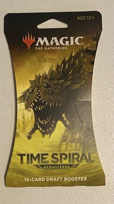 Magic the Gathering: Time Spiral Remastered Draft Sleeved Booster Pack - CardVault Collections