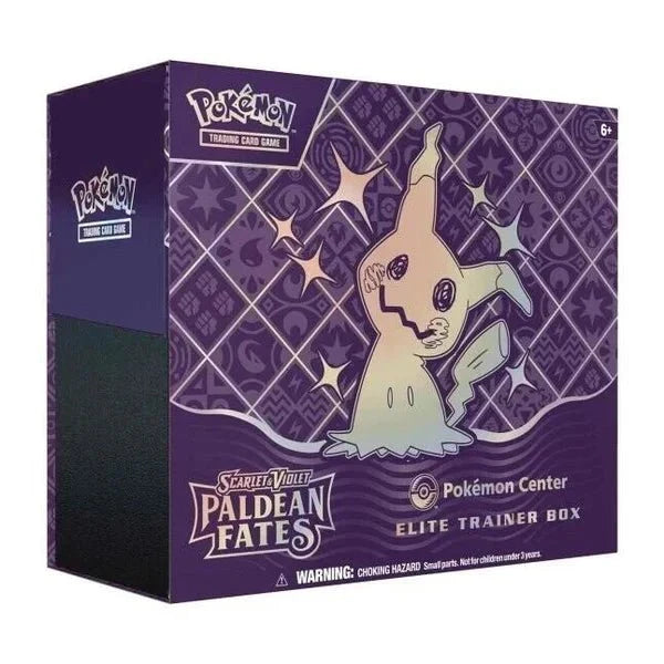 Pokemon Scarlet and Violet: Paldean Fates Pokemon Center Elite Trainer Box - CardVault Collections