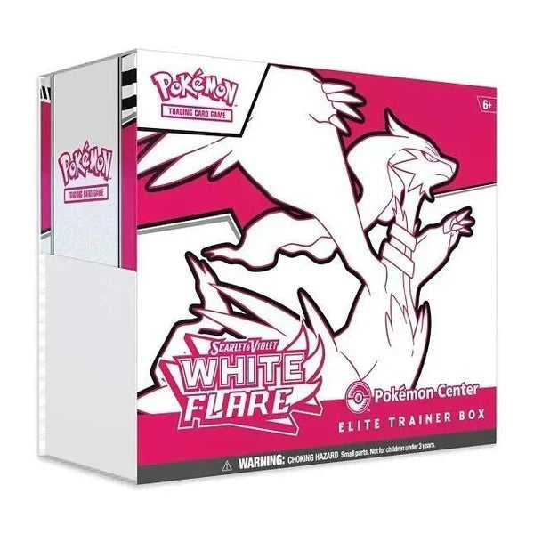 Pokemon Scarlet and Violet: White Flare Pokemon Center Elite Trainer Box - CardVault Collections