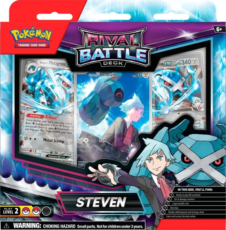 Pokemon TCG: Rival Battle Deck (Steven) - CardVault Collections