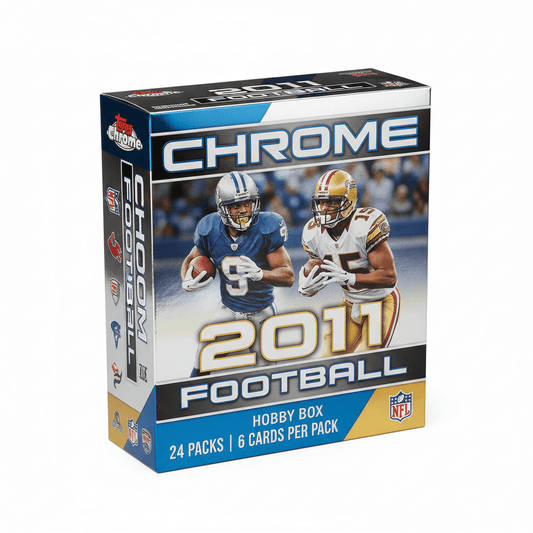 2011 Topps Chrome Football Hobby Box - CardVault Collections