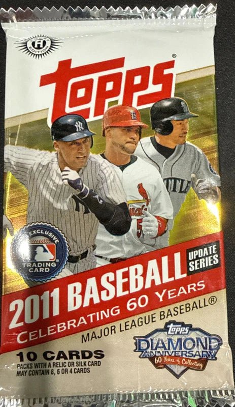 2011 Topps Update Series Baseball Hobby Pack - CardVault Collections