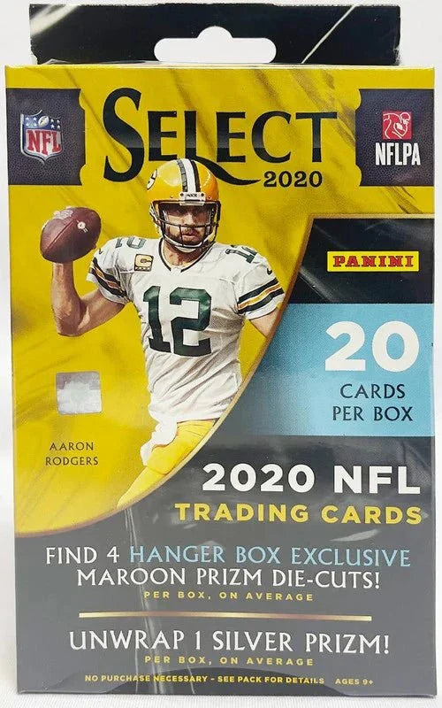 2020 Panini Select Football Hanger Box (Maroon Prizms) - CardVault Collections