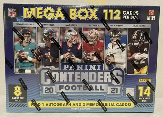 2021 Panini Contenders Football Mega Box - CardVault Collections