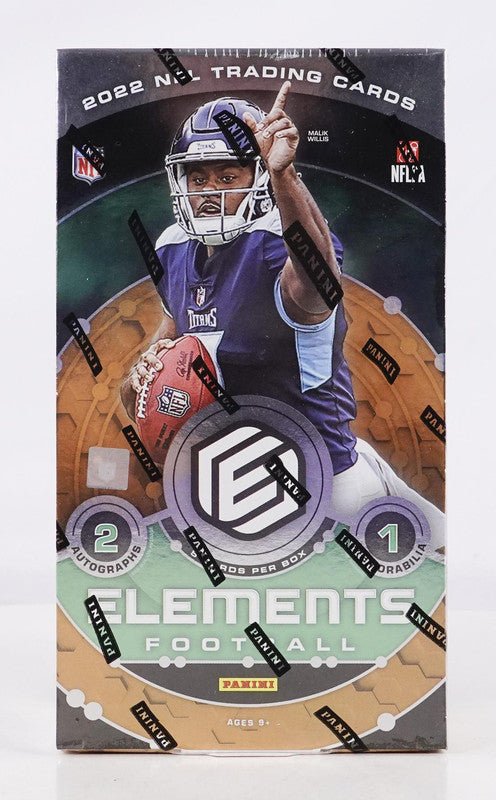 2022 Panini Elements Football Hobby Box - CardVault Collections