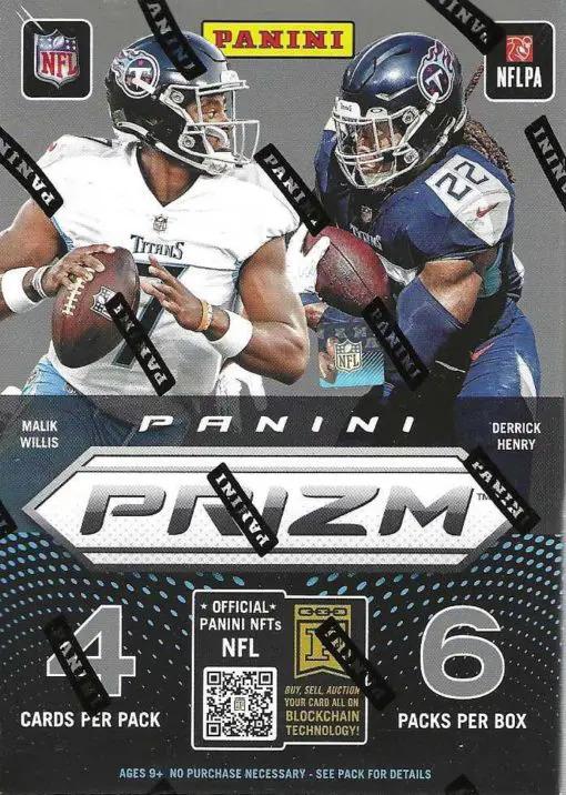 2022 Panini Prizm Football Blaster Box (Red, White & Blue) - CardVault Collections