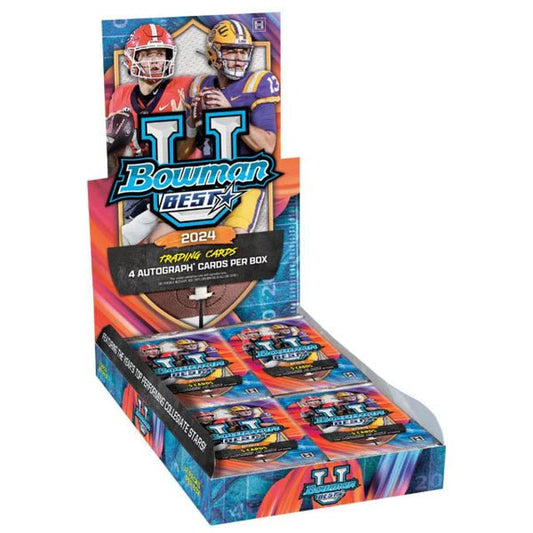 2024 Bowman University Best Football Hobby Box - CardVault Collections