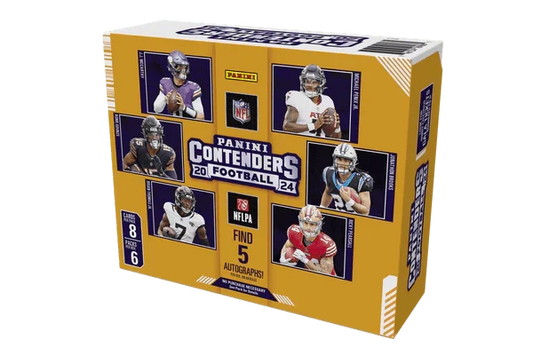 2024 Panini Contenders Football Hobby Box - CardVault Collections