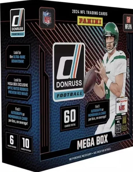 2024 Panini Donruss Football Mega Box (Red Wave) - CardVault Collections