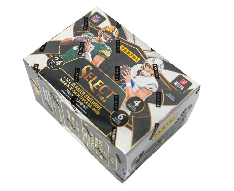 2024 Panini Select Football Blaster Box (Red and Blue Shock) - CardVault Collections