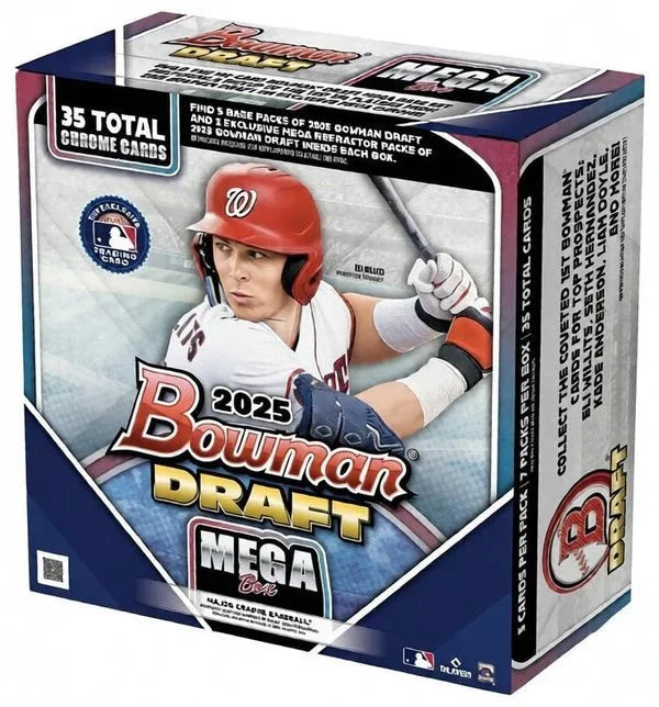 2025 Bowman Draft Baseball Mega Box - CardVault Collections