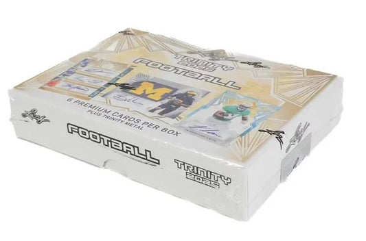 2025 Leaf Trinity Football Hobby Box - CardVault Collections