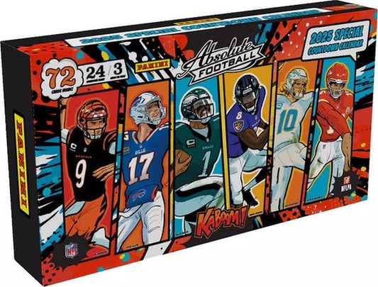 2025 Panini Absolute Football Countdown Calendar Box - CardVault Collections