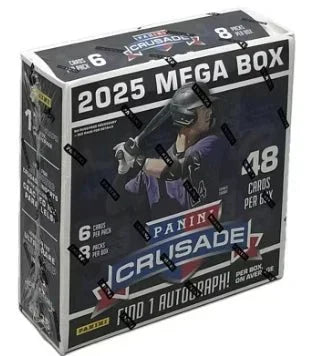 2025 Panini Boys of Summer Baseball Crusade Mega Box - CardVault Collections