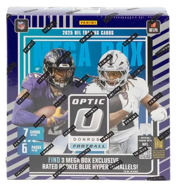 2025 Panini Donruss Optic Football Mega Box - CardVault Collections