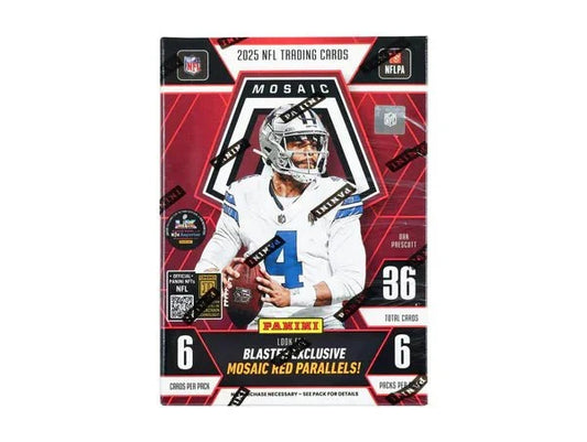 2025 Panini Mosaic Football Hobby Blaster Box - CardVault Collections