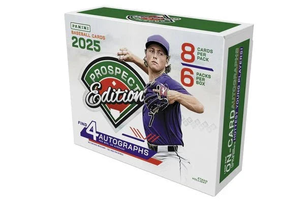 2025 Panini Prospect Edition Baseball Hobby Box (SALE) - CardVault Collections