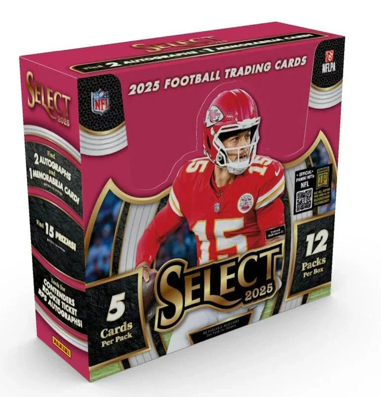 2025 Panini Select Football Hobby Box - CardVault Collections