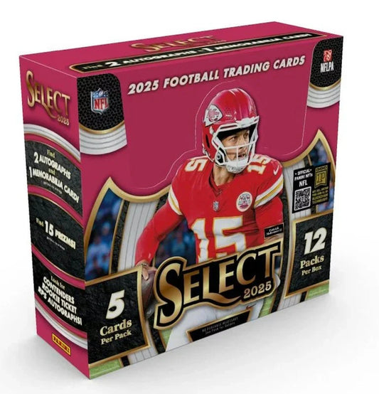 2025 Panini Select Football Hobby Box - CardVault Collections