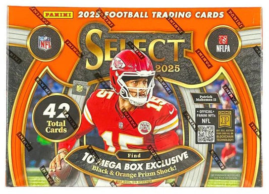 2025 Panini Select Football Hobby Mega Box (SALE) - CardVault Collections