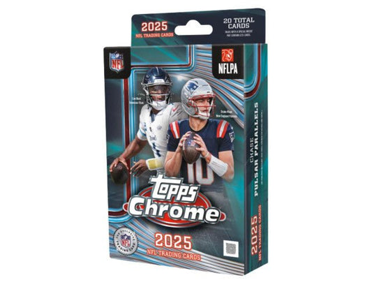 2025 Topps Chrome Football Hanger Box - CardVault Collections