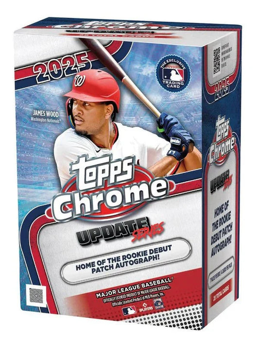 2025 Topps Chrome Update Series Baseball Blaster Box - CardVault Collections