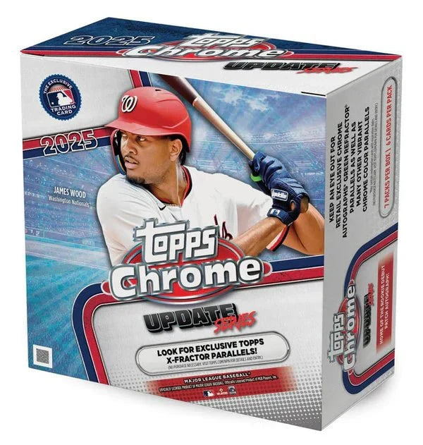 2025 Topps Chrome Update Series Baseball Mega Box - CardVault Collections