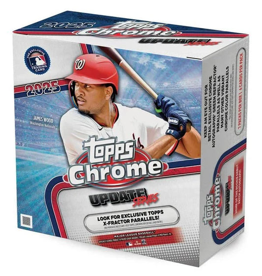 2025 Topps Chrome Update Series Baseball Mega Box - CardVault Collections