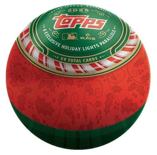 2025 Topps Holiday Baseball Tin - CardVault Collections