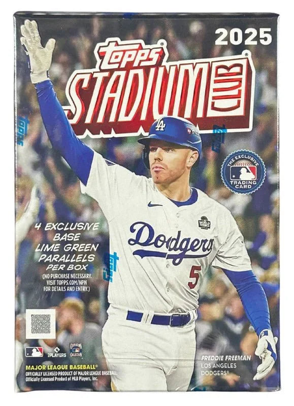 2025 Topps Stadium Club Baseball Blaster Box - CardVault Collections