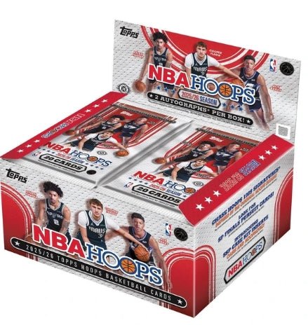 2025/26 Topps Hoops Basketball Hobby Jumbo Box (SALE) - CardVault Collections