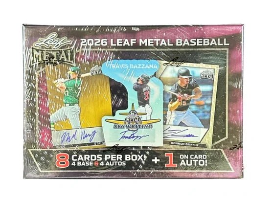2026 Leaf Metal Baseball Hobby Box - CardVault Collections