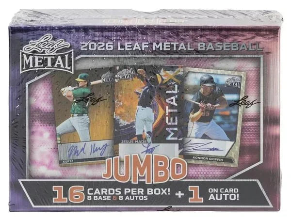 2026 Leaf Metal Baseball Hobby Jumbo Box (SALE) - CardVault Collections