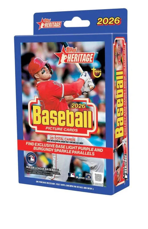 2026 Topps Heritage Baseball Hanger Box - CardVault Collections