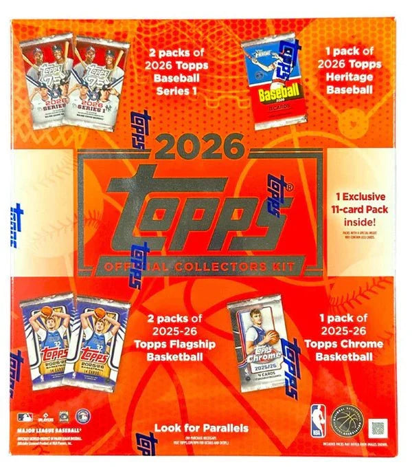 2026 Topps MLB x NBA Official Collector Kit Box - CardVault Collections