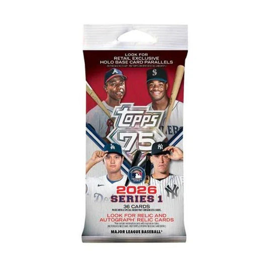 2026 Topps Series 1 Baseball Fat Pack - CardVault Collections