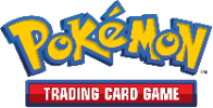 Pokémon Trading Card Game official logo in yellow and blue.