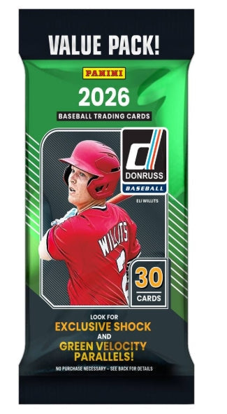 2026 Panini Donruss Baseball Fat Pack