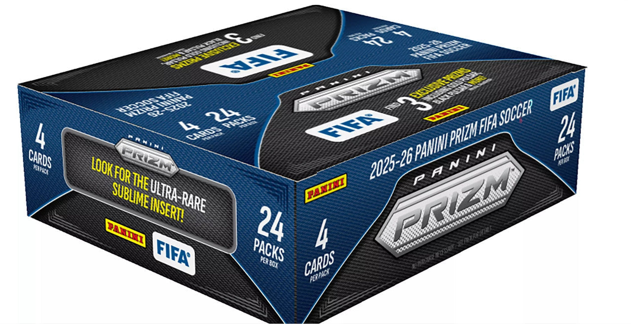 2025/26 Panini Prizm FIFA Soccer Retail Box (SALE)