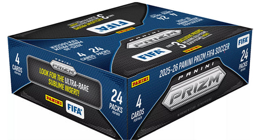 2025/26 Panini Prizm FIFA Soccer Retail Box (SALE)