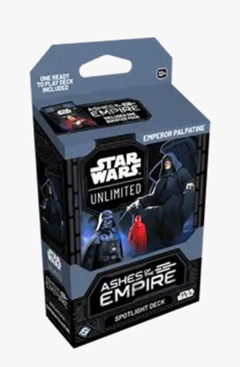 Star Wars Unlimited TCG: Ashes of Empire Spotight Deck - Emperor Palpatine