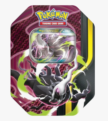 Pokemon TCG: Mega Evolution - Mega Forces Tin (Mega Darkrai EX) (PRE-ORDER)
