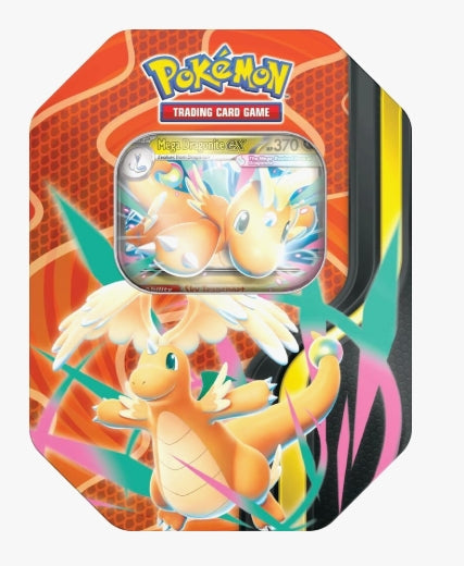 Pokemon TCG: Mega Evolution - Mega Forces Tin (Mega Dragonite EX) (PRE-ORDER)