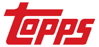 Red Topps brand logo for trading card collectibles.